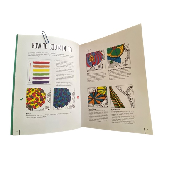 3D Coloring Book - Flowers - Picture 4 of 5